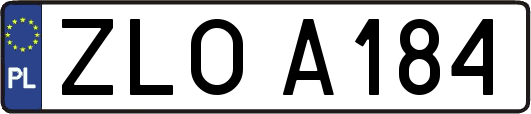 ZLOA184