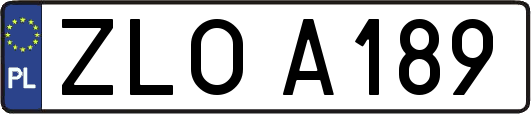 ZLOA189
