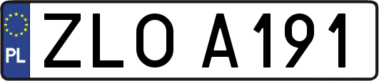 ZLOA191