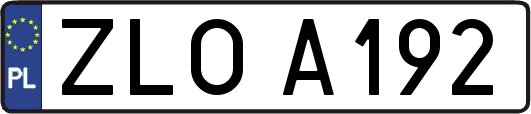 ZLOA192