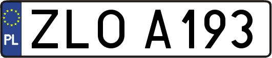 ZLOA193