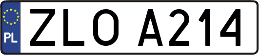 ZLOA214