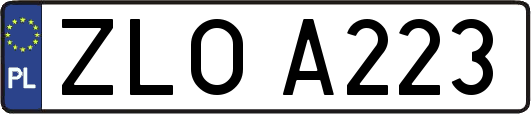 ZLOA223