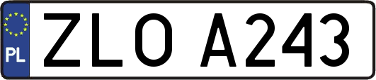 ZLOA243