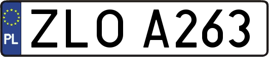 ZLOA263