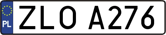 ZLOA276