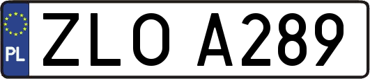 ZLOA289