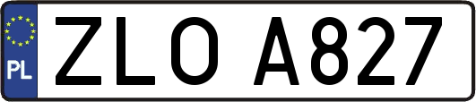 ZLOA827