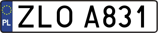 ZLOA831