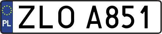ZLOA851