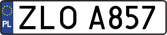 ZLOA857