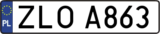 ZLOA863