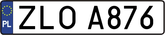 ZLOA876