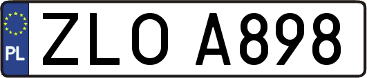 ZLOA898