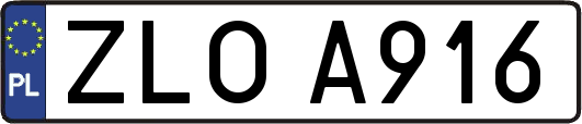 ZLOA916