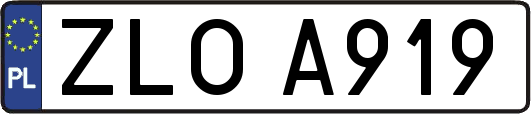 ZLOA919