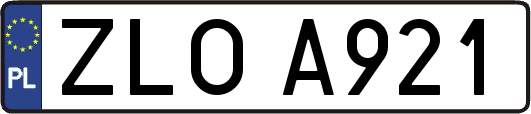ZLOA921