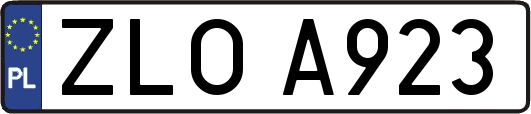 ZLOA923