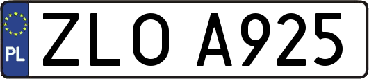 ZLOA925