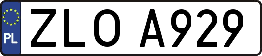 ZLOA929