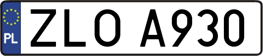 ZLOA930