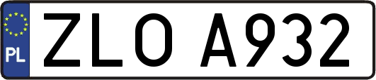 ZLOA932