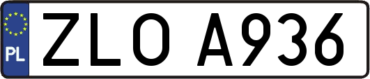 ZLOA936