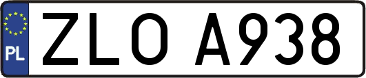 ZLOA938
