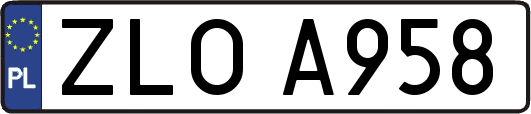 ZLOA958