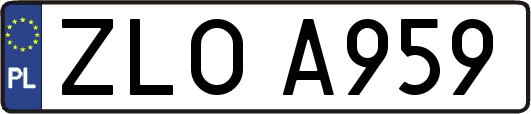 ZLOA959