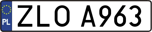 ZLOA963