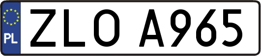 ZLOA965