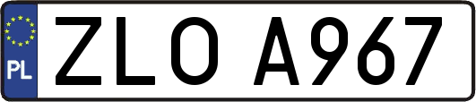 ZLOA967