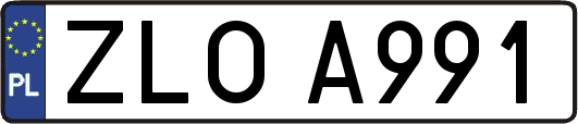 ZLOA991