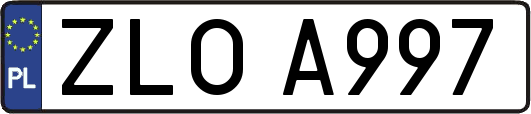 ZLOA997