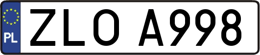 ZLOA998