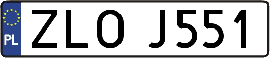 ZLOJ551