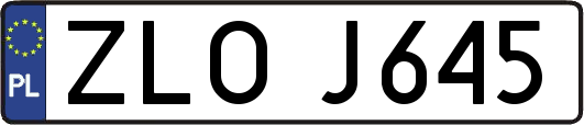 ZLOJ645
