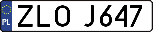 ZLOJ647