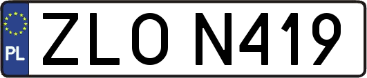 ZLON419