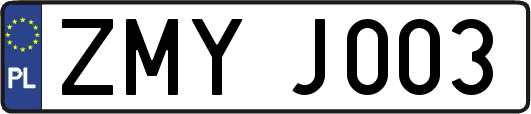 ZMYJ003