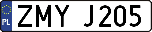 ZMYJ205