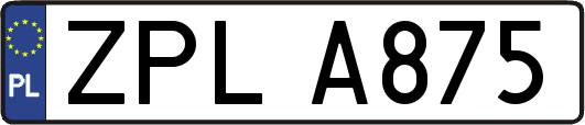 ZPLA875