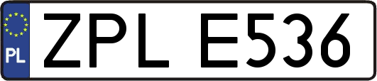 ZPLE536