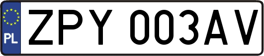 ZPY003AV