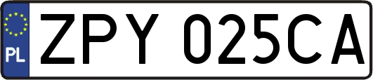 ZPY025CA