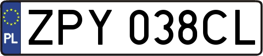 ZPY038CL