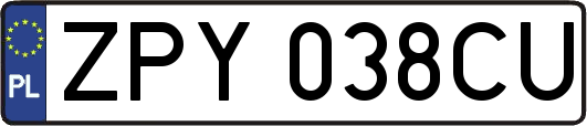ZPY038CU