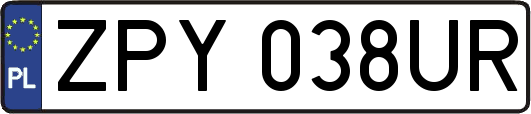 ZPY038UR