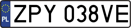 ZPY038VE